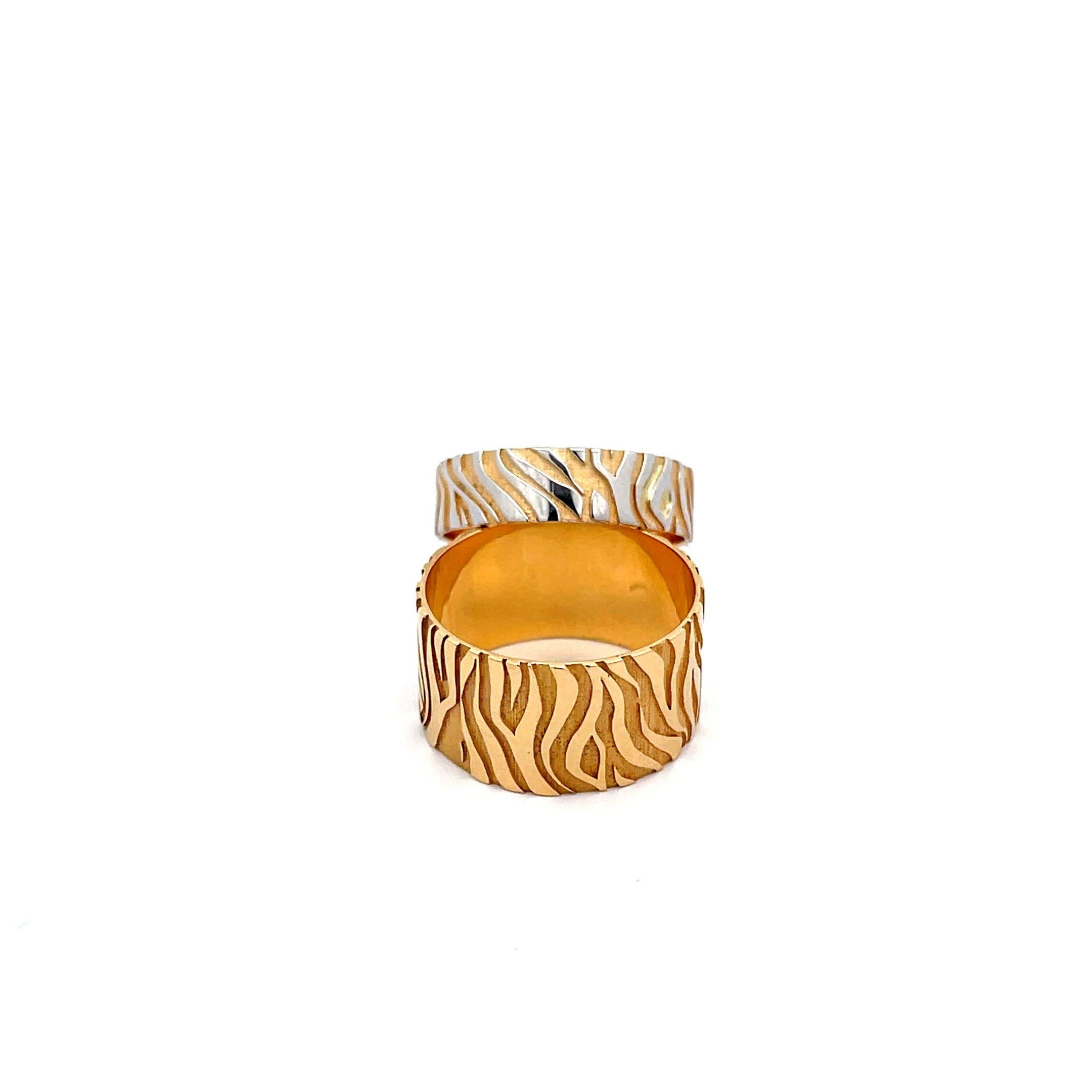 Zebra Gold Ring